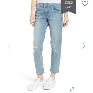 AGOLDE
Isabel Ankle Slim Boyfriend Jeans (Dreamer)